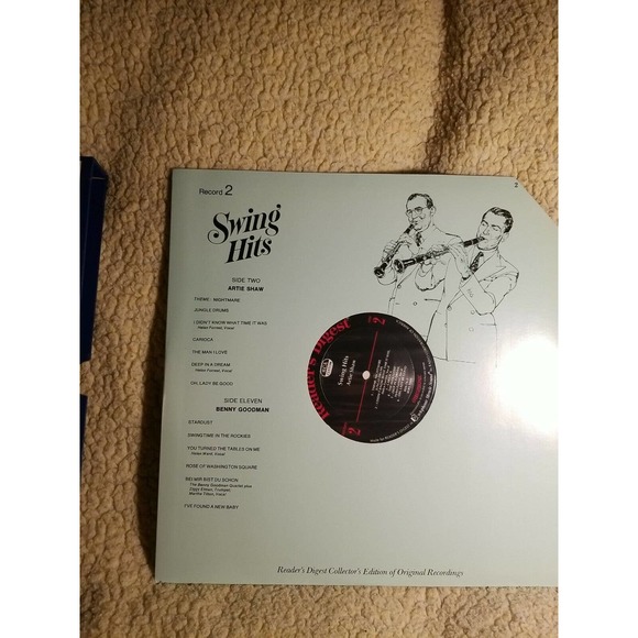 72 Original Swing Hits - (6) LP Box Set (Readers 1969 RDA76-A) LP Vinyl Mint. - Picture 5 of 8